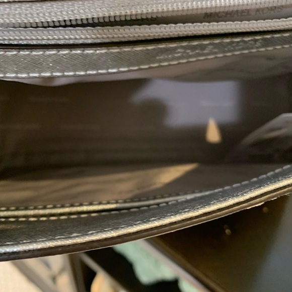 Michael Kors Leather Satchel Purse - Picture 5 of 7